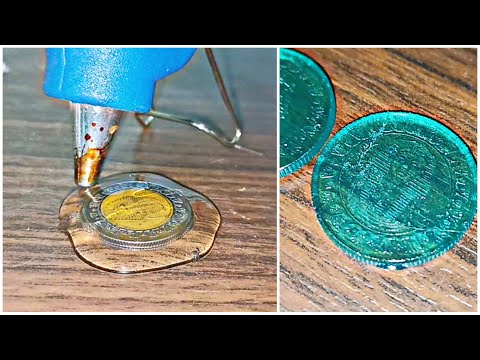 أسهل طريقة لعمل قالب سيليكون للريزن وعجينة السيراميك في البيت قالب الجنية المصري من مسدس الشمع