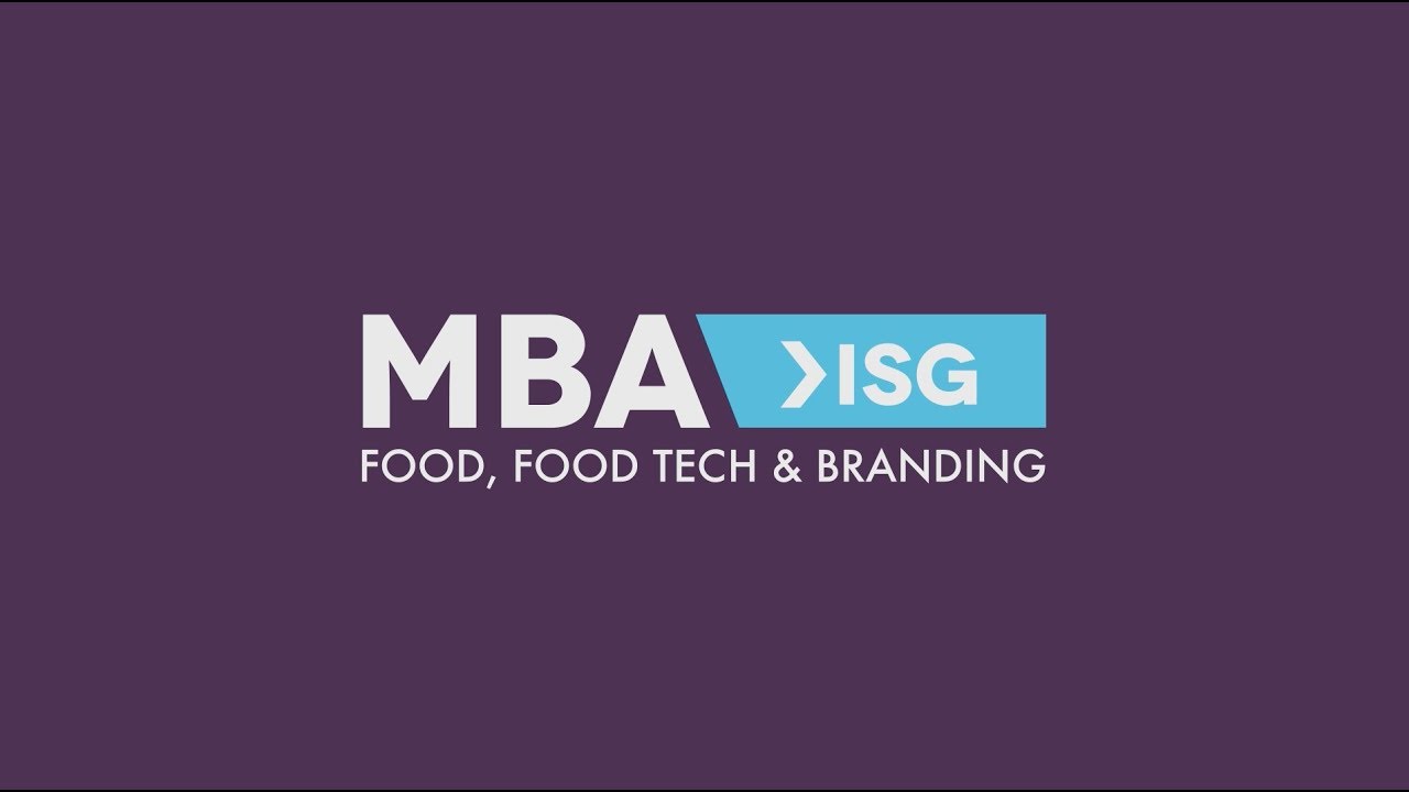 Nouveau MBA ISG Food, Food Tech & Branding YouTube