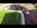 How to add landscape edging block to your landscaping.