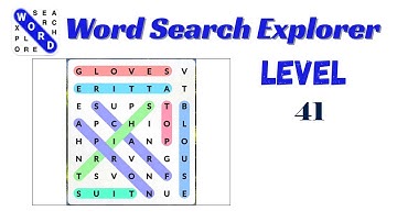 Word Search Explorer Level 41 Answer 🔍 | Step-by-Step Guide | Go Answer