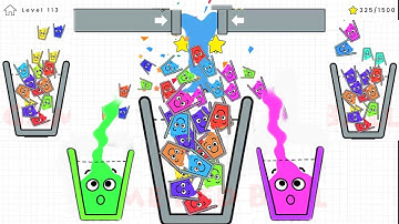 Happy Glass 3 Stars ( Level 251 - 270 ) + Daily Challenge Gameplay Walkthrough Android/IOS