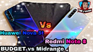 Redmi Note 8 vs Huawei Nova 5t | Phone Comparison | Camera Samples | Tagalog |