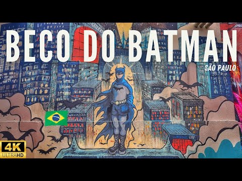 ?? Let's WALK AROUND BECO do BATMAN, Vila Madalena, SÃO PAULO! | NO TALKING! | Brazil Travel 2022