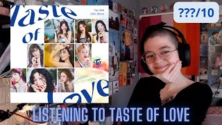 LISTENING TO TWICE | TASTE OF LOVE