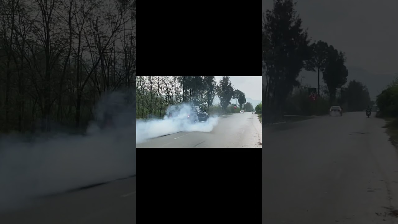Toyota Hilux Burnout  #toyota #hilux #toyotacars