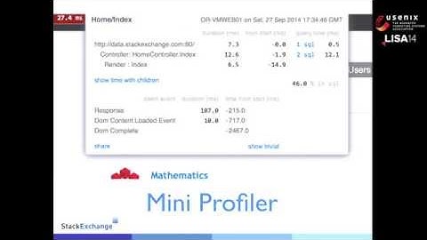 LISA14 - The Stack Exchange Infrastructure
