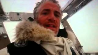Polar Bear Attacks Wildlife Camera Mans Cage