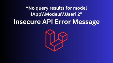 Laravel API: Custom 404 Error Message (Laravel 11 Version)