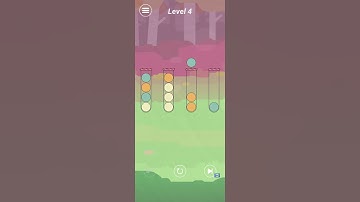 Ball Sort Puzzle Easy Level 4 gameplay (iOS Android)