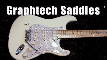 Graphtech TUSQ Stratocaster Guitar Saddles