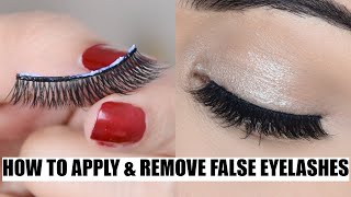 नकली पलकें लगाने और छुटाने का सबसे आसान तरीका How To Apply & Remove False Eyelashes Hindi