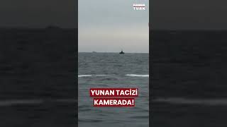 Kamera Kayıttaydı Yunan Botundan Türk Teknesine