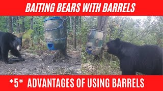 5 BIG Advantages of Barrels in bear baiting