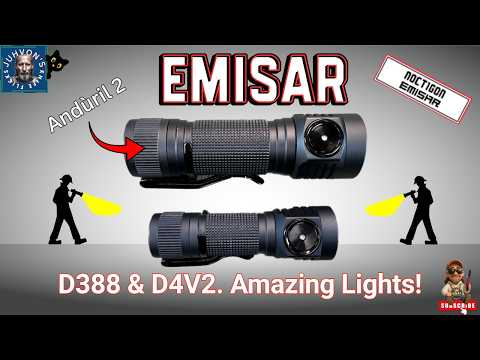 Emisar D3AA vs D4V2 | The BEST EDC Flashlights Under $50?