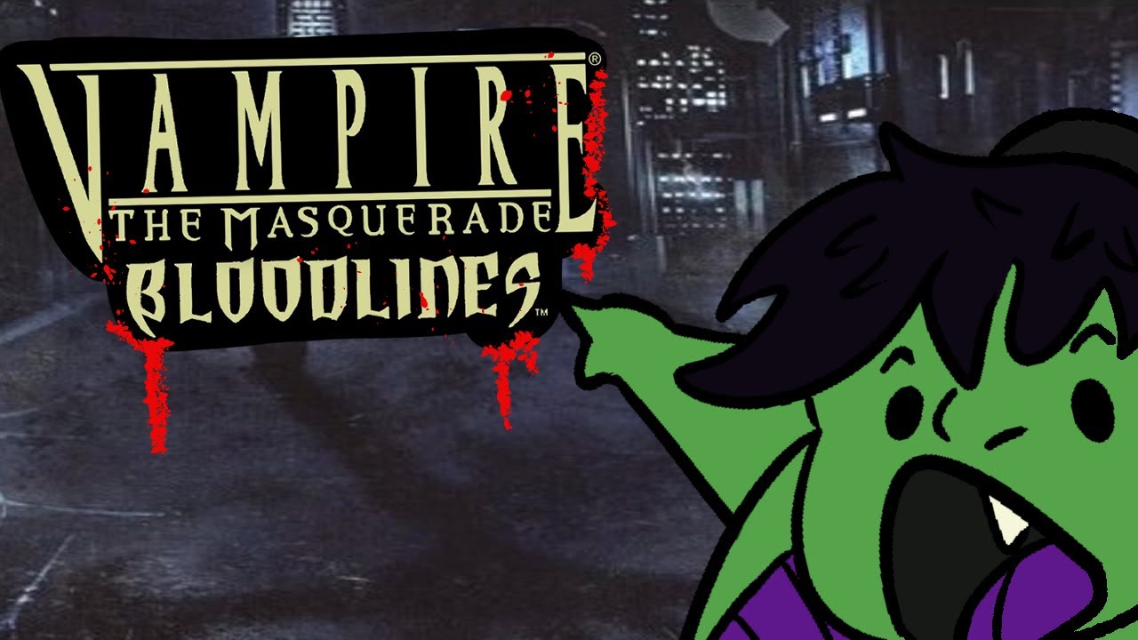 Draining some dudes in [Vampire the masquerades: Bloodlines]