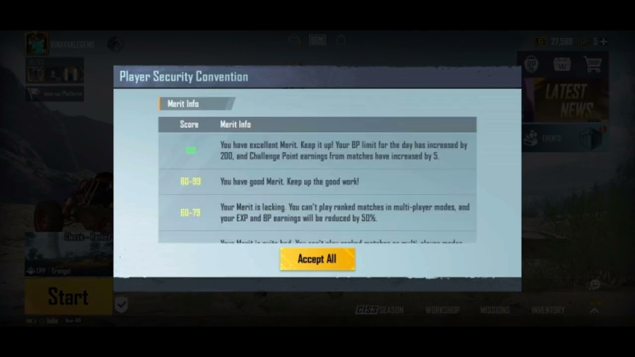 BGMI Player Security Convention 🔐 | BGMI 1.8 Update 
