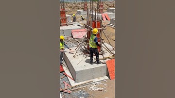 Column Formwork Support Installation #shorts