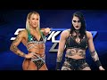 WWE 2K25 GAMEPLAY - SOL RUCA VS RHEA RIPLEY 