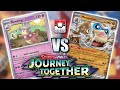 Slowking VS Mamoswine ex - Journey Together
