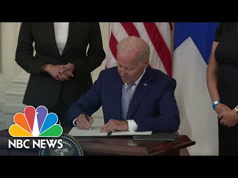 Biden Signs Ratification Documents Approving Finland, Sweden Into NATO.