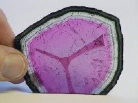 Vidéo: Pierres semi-précieuses : tourmaline