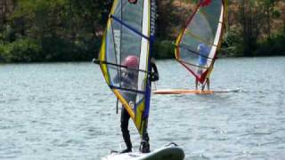 20090813 Abrielle Windsurfing Big Winds Kids Camp