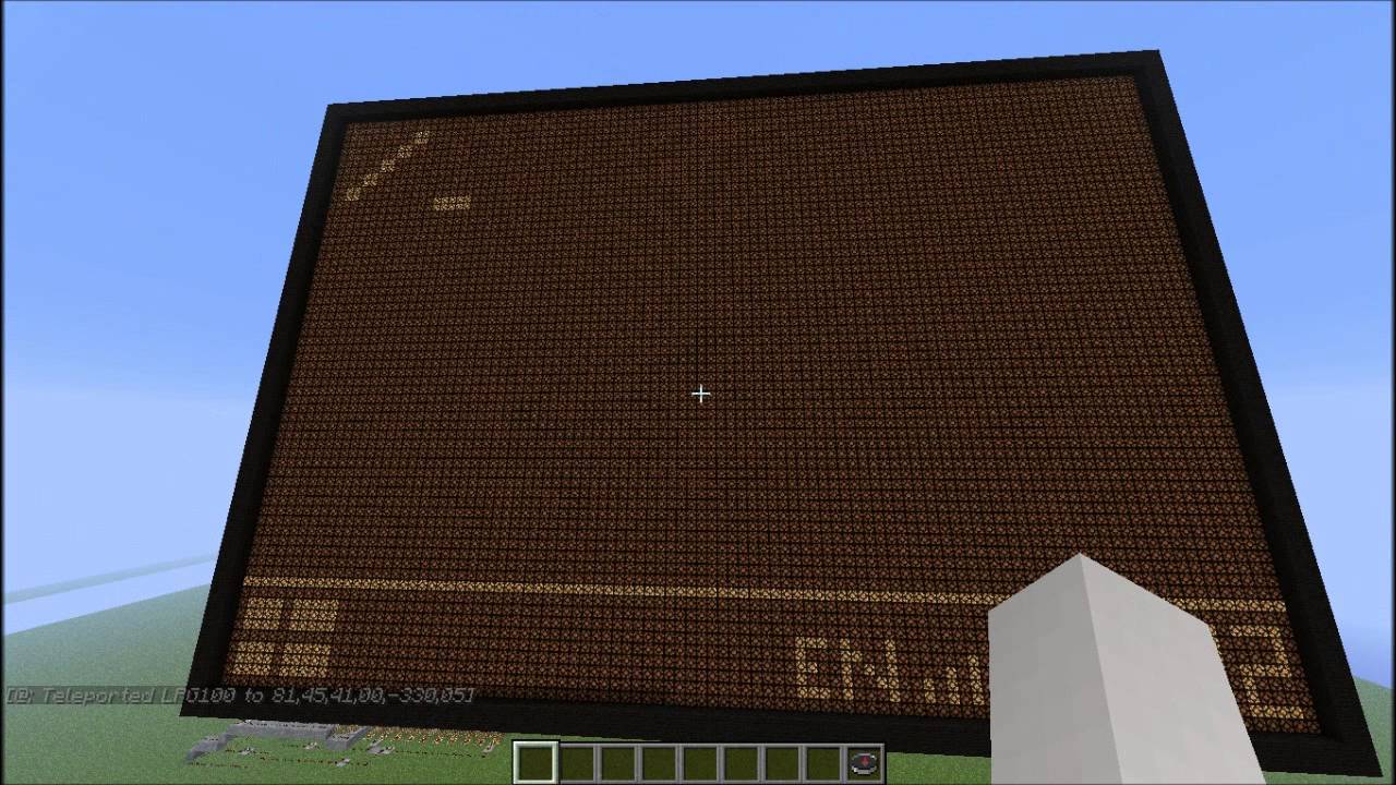 Someone crafted a redstone PC in Minecraft to play Minecraft