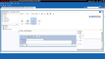 Hyperion Calculation Manager Salary Forecast