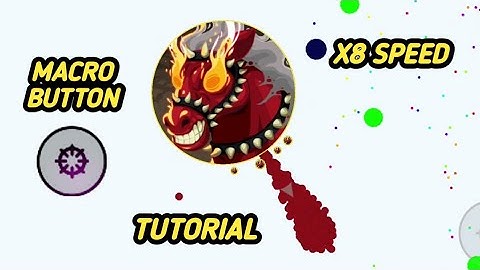 MACRO BUTTON TUTORIAL 2021 (AGAR.IO MOBILE)
