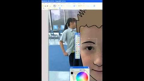 Julian Opie Style Portraits using Paint.Net part 3