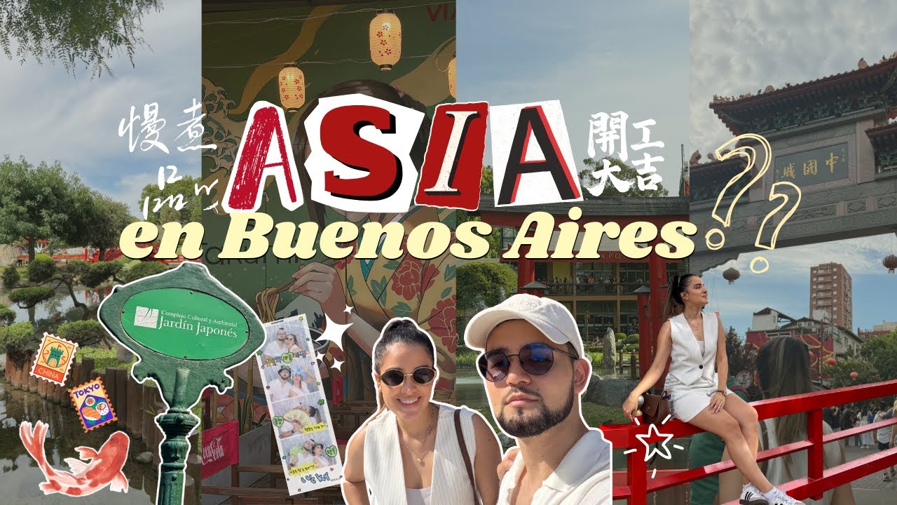 🇯🇵🇨🇳Japón y China en Buenos Aires 🇦🇷 ¿Vale la pena el Jardín Japonés?l VLOG 🍜🎎