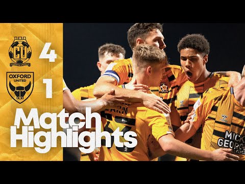 Cambridge Utd Oxford Utd Goals And Highlights