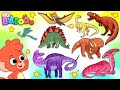 Club Baboo Dinosaurs | LONG 2 HOUR VIDEO | Watch and Learn Dinosaur Names like Brachiosaurus, TRex