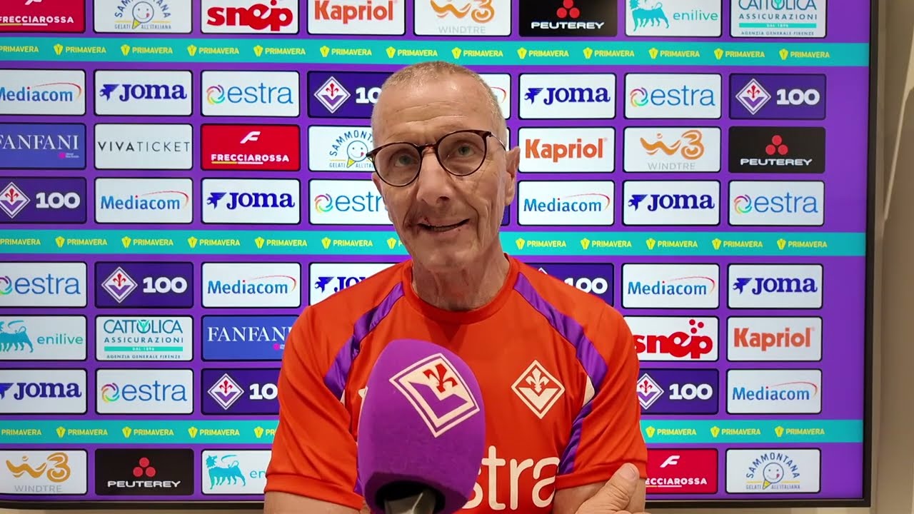 Andreazzoli habla tras el Fiorentina-Empoli Primavera