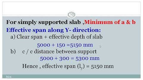 A Complete Design of Two Way Restrained Slab ( when Two adjacent edges are discontinuous)