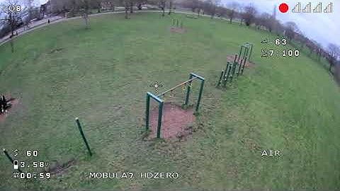 Mobula 7 HDZero Powerloop Practice