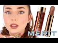 MERIT Signature Lip Lightweight Lipstick Review &amp; Swatches