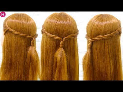 머리 예쁘게 묶는법 💕 단발머리땋기 - YouTube
