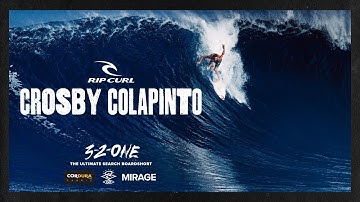 Crosby Colapinto in Mirage 3-2-One | The Ultimate Search Boardshort | Rip Curl Boardshorts