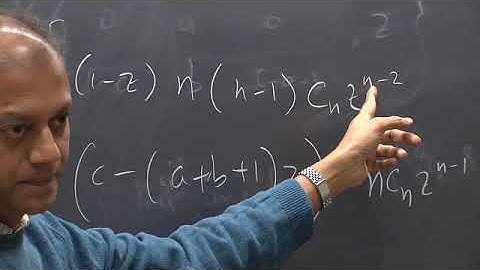 ICTP Mathematical methods Lecture 31 of 34