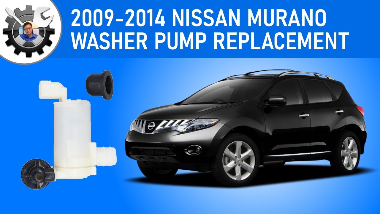 Replacing the washer reservoir tank on Nissan Altima 