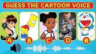 Guess the Cartoon Character by the Voice..! (Ben 10, Gracie&#39;s Corner, Doraemon, Tom &amp; Jerry, Oggy)