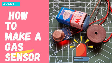 How to make Gas Detector alarm at Home | MQ-6 | DIY