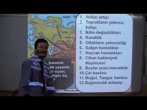 I.BÖLÜM- 1.Ünite-İslamiyet Öncesi Türk Tarihi-Temel Ders 2/2