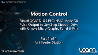 DirectLOGIC Motion Control - Part Feeder Station from AutomationDirect