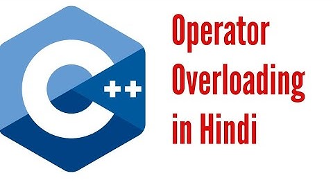 #Operator #Overloading in #c++ in hindi urdu