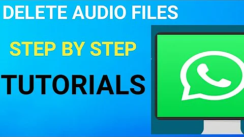 How to Delete WhatsApp Audio and Video Files - Step by Step Tutorial