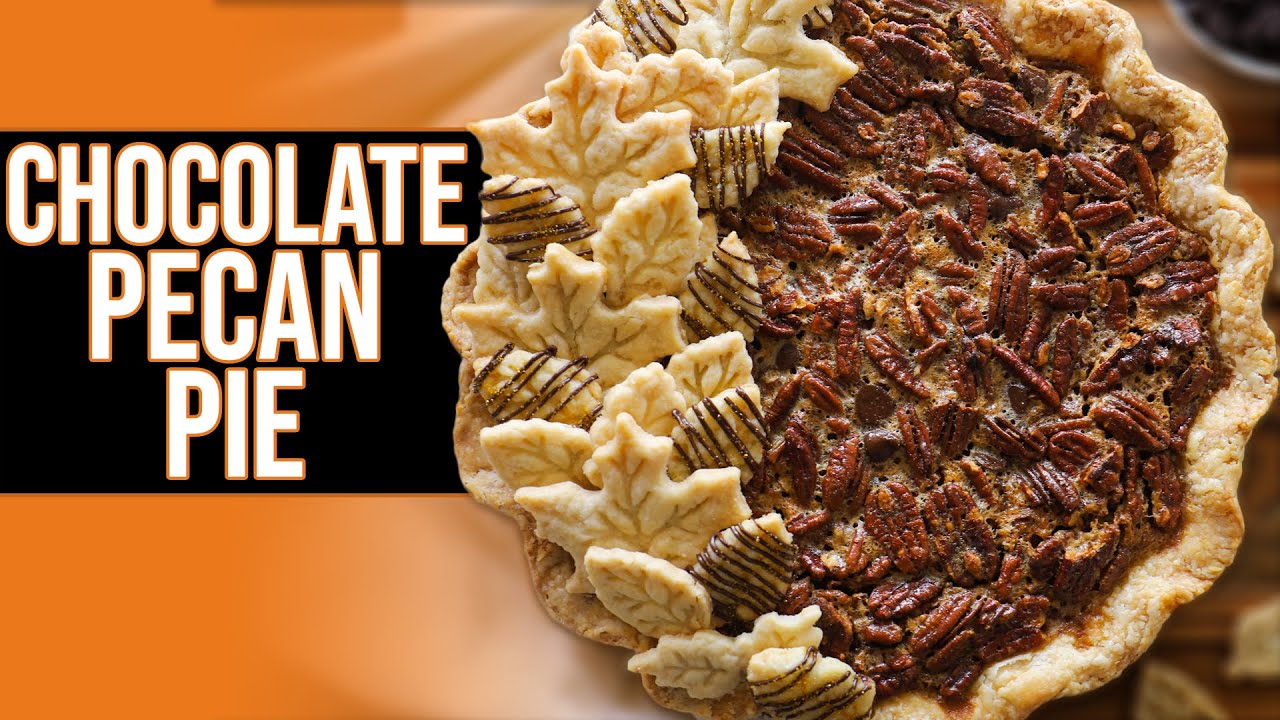 Chocolate Bourbon Pecan Pie | Holiday Dessert Recipe!