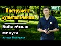 011. Библейская минута. | Инструмент душепопечения. | Алексей Прокопенко.