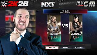 WWE 2K26 MyGM Immortal Difficulty #33: Double Injury